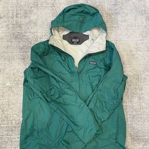 Patagonia - Mens Rain Jacket/ Shell Hunter Green Sz XL